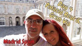 Madrid Spain Part 3, The Royal Palace, La Plaza del Callao & Gran Via