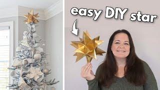 How to Make this Awesome 3D Christmas Star Tree Topper