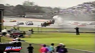 Rusty Wallace Big Crash 1993 NASCAR Winston 500