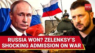 Putin's Assault Breaks Ukraine? Zelensky Admits Soldiers Refuse to Battle Russia | Details