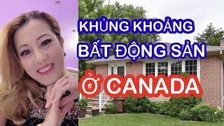 Khủng khoảng bất động sản nhà ở Canada,đấu giá nhà Canada   bị thua  ,cuoc song Canada