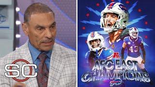 "Josh Allen for MVP now" - Herm Edwards on Bills are AFC East champions for 5th consecutive season!