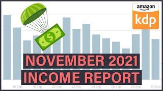 Have I Finally Made a Profit?? | KDP Income Report for November 2021