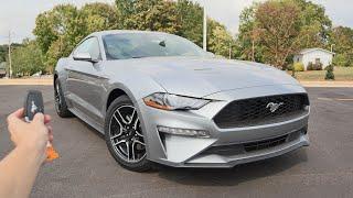 2021 Ford Mustang EcoBoost: Start Up, Exhaust, POV, Test Drive and Review