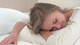 Young Woman Sleeping Stock Video