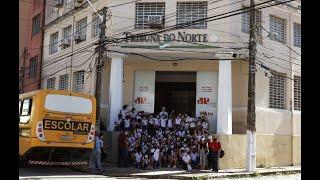 Alunos de colégio em Natal visitam prédio da Tribuna do Norte