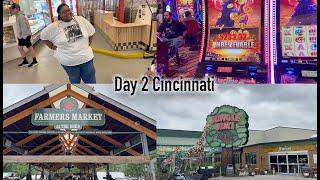 A DAY IN MY PLUS SIZE MOM LIFE| Day 2 in Cincinnati| we had a blast
