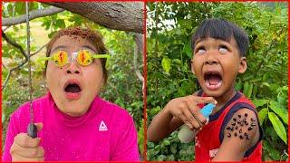 Survival Skills: SMART idea and USEFUL with single mom in forest #bushcraft #camping #outdoors #idea
