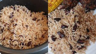 HOW TO MAKE RICE & PEAS| BEST FOR BEGINNERS