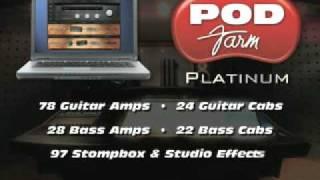 Line 6 Pod Farm Platinum Premium Tone Plug In