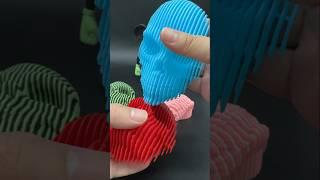 Glowing 3D-Printed Skull in the Dark!   What Color Next?#3dprinting #skulls