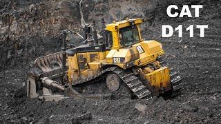 CAT D11T Working In A Coal Mine. #caterpillar #heavyequipment