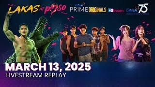 March 13 Episode Livestream | Lolong 2, Mga Batang Riles, My Ilonggo Girl