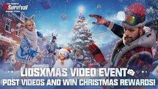 LIOS Christmas Event 2024. Win Rewards. Last Island of Survival.