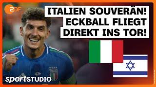 Italien – Israel Highlights | UEFA Nations League, 4. Spieltag 2024/25 | sportstudio