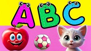 ABC Song for Toddlers | A For Apple Alphabet Song  | Fun Educational Video