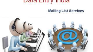 Data Entry Services Online