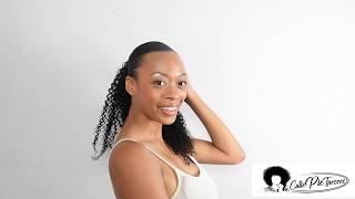 How to Apply Clip In Ponytail | CutiePieTresses