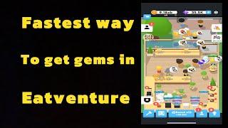 Eatventure: How to get gems the fastest