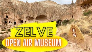 Zelve Open Air Museum Cappadocia Walking Tour Fairy Chimneys Turkey Travel Vlog