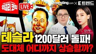 테슬라의 멈출 줄 모르는 질주! 도대체 어디까지 상승할까? | 김수현 콘텐츠총괄이사 | 인베스팅닷컴 | 강흥보 센터장 | 위클리코믹스 |
