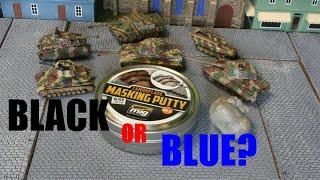 Using MIG Black Masking Putty for your Flames of War Kits