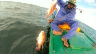 TEMPAT MANCING IKAN KAKAP MERAH YANG TIADA HABISNYA #fishing for red snapper