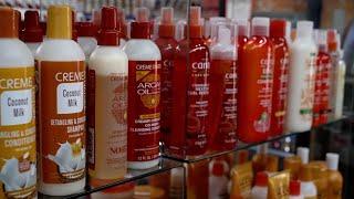 Chemicals in hair products being banned in the state of California