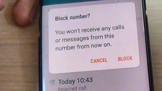 How to Block a Phone Number on Samsung Galaxy S8, S8+ and NOTE 8