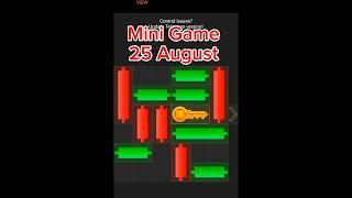 Mini Game Today 25 August Hamster Kombat How to Solve Mini Game Puzzle in Hamster Kombat 100% SOLVED