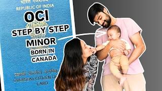 OCI Minor Born in Canada 2024 - Complete Process from Canada