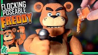 Poseable Freddy With Flocking | FNaF 3D Print JLC3DP Articulate Five Nights at Freddy Fazbear
