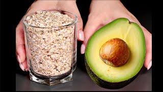 Oatmeal and avocado that drive me crazy! I want to eat them every day!