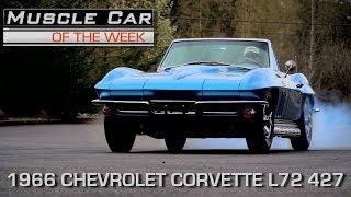 Nassau Blue 1966 Corvette L72 427 / 425 HP Muscle Car Of The Week Video Episode 213