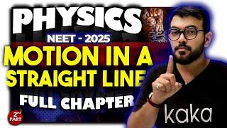 Motion in a Straight Line - Part 2 || Free NEET 2025 Physics Course | By AJ Sir